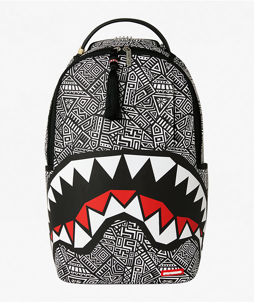 Sprayground x African Intelligence A.I.4 Black Backpack