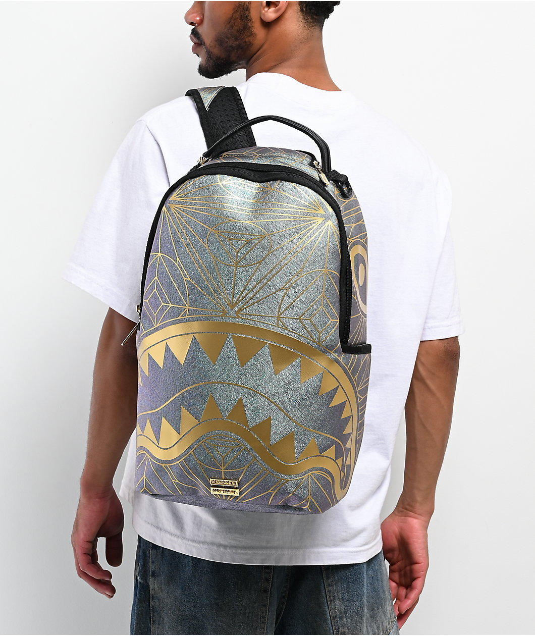 Sprayground x Foundation Crystal Backpack