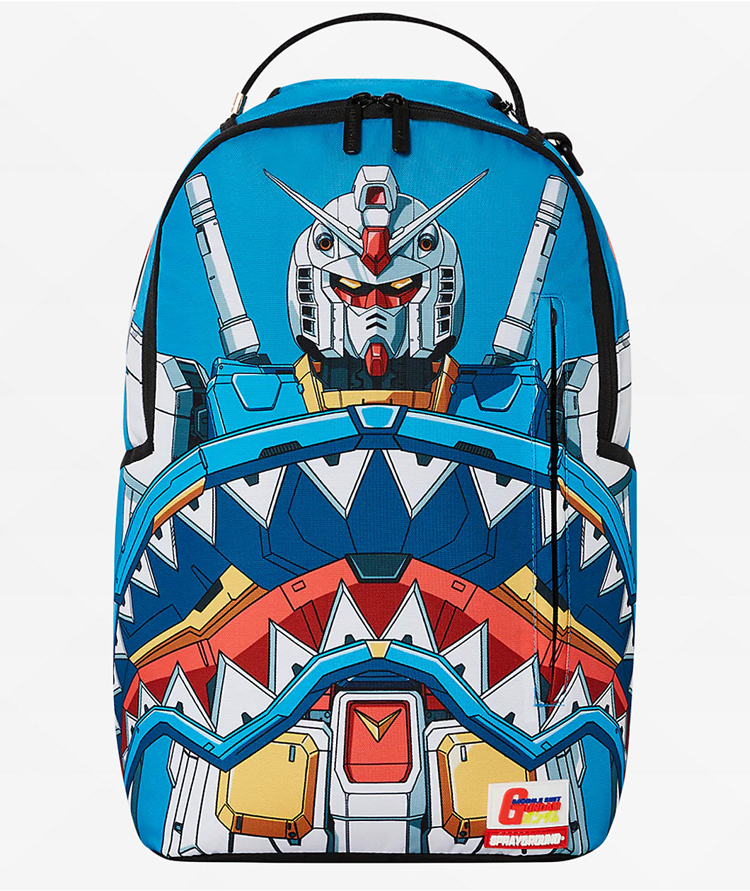 Sprayground x Gundam Mech Shark Backpack