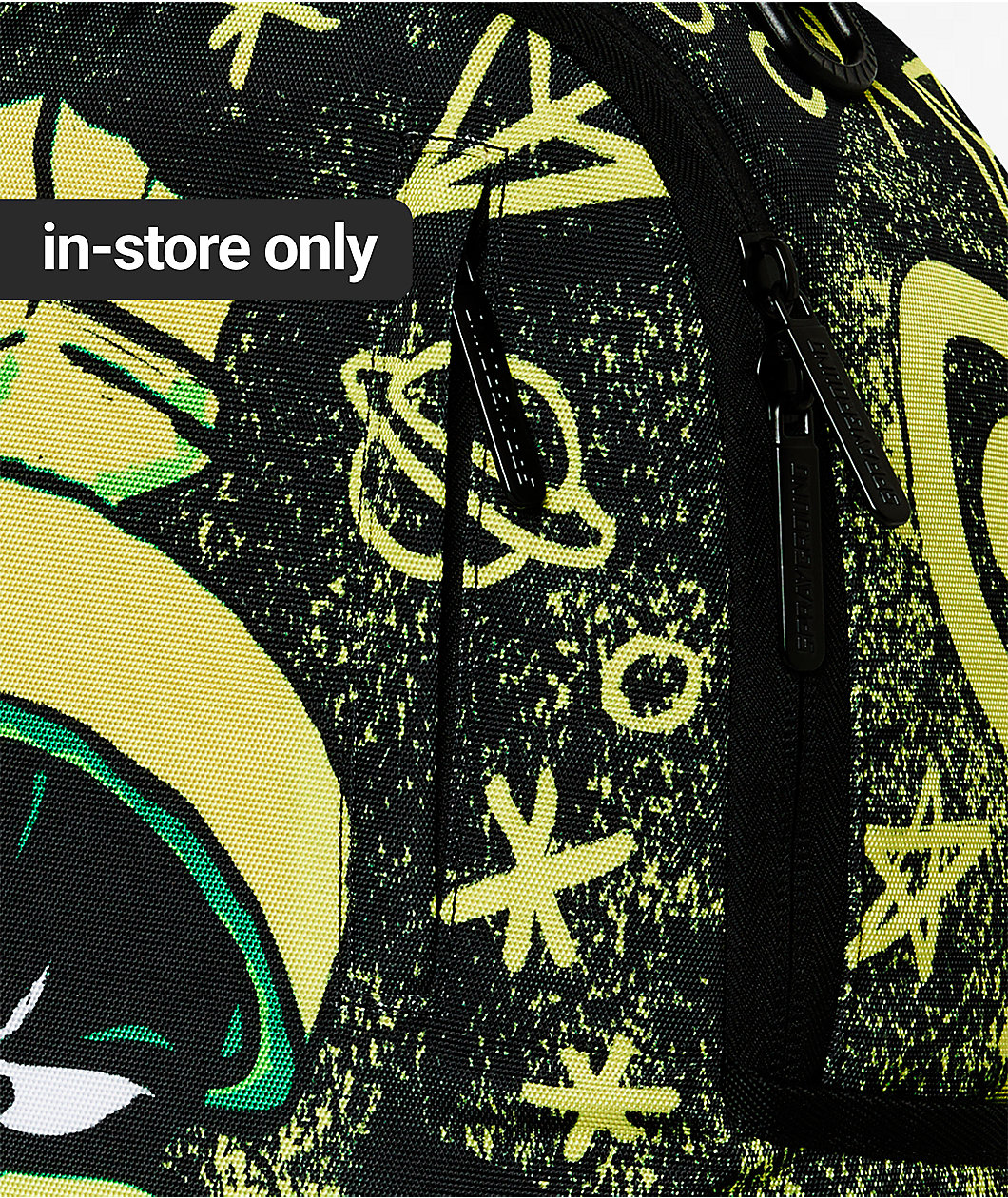 Sprayground x Looney Tunes Marvin The Martian Spray Black Backpack