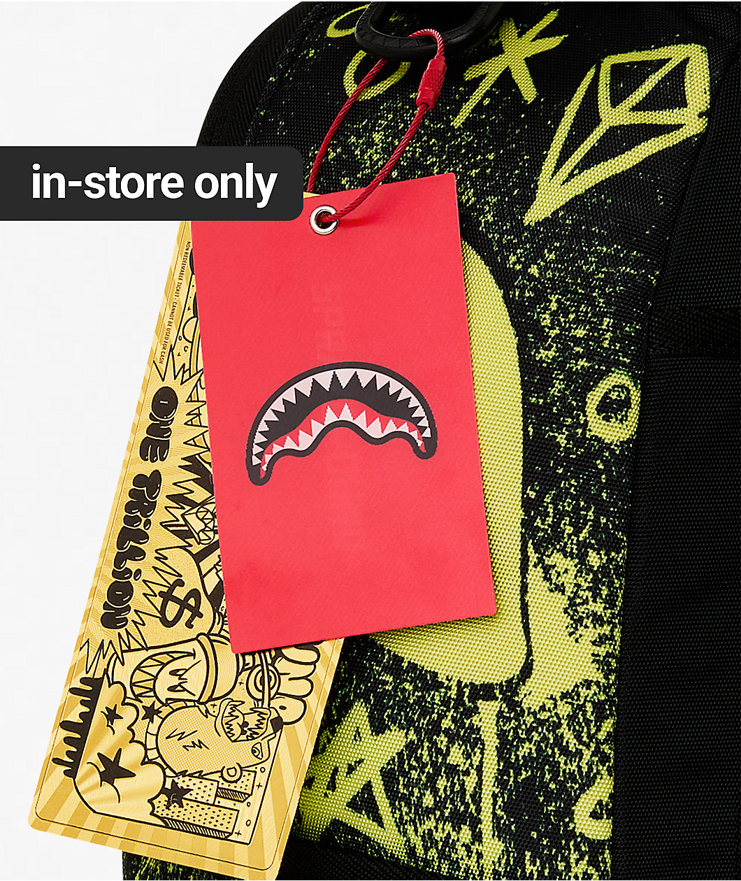 Sprayground x Looney Tunes Marvin The Martian Spray Black Backpack
