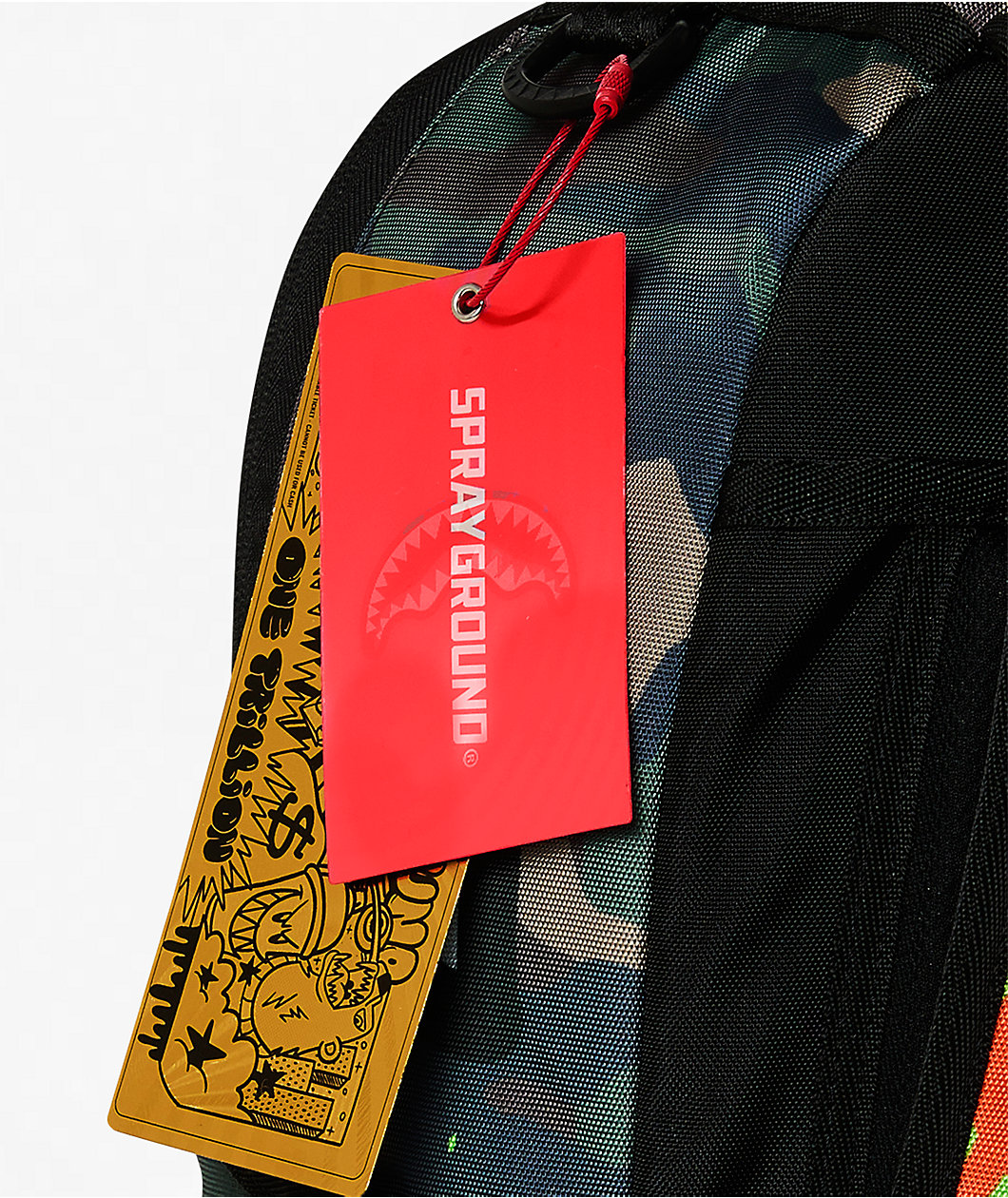 Sprayground x Nickelodeon 90s Nick Graffiti Camo Backpack