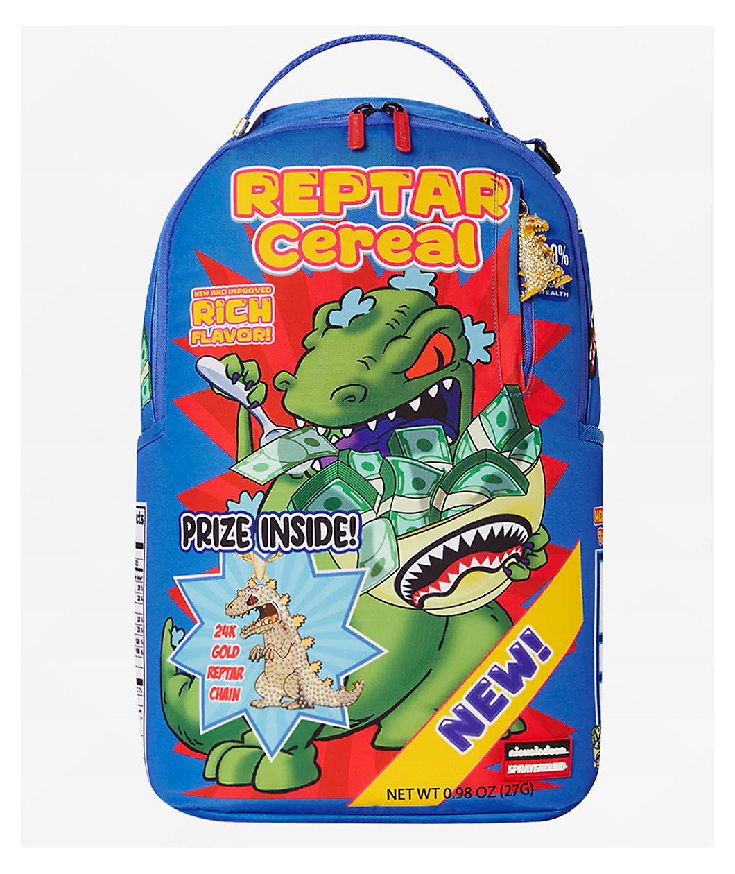 Sprayground x Nickelodeon Reptar Cereal Backpack