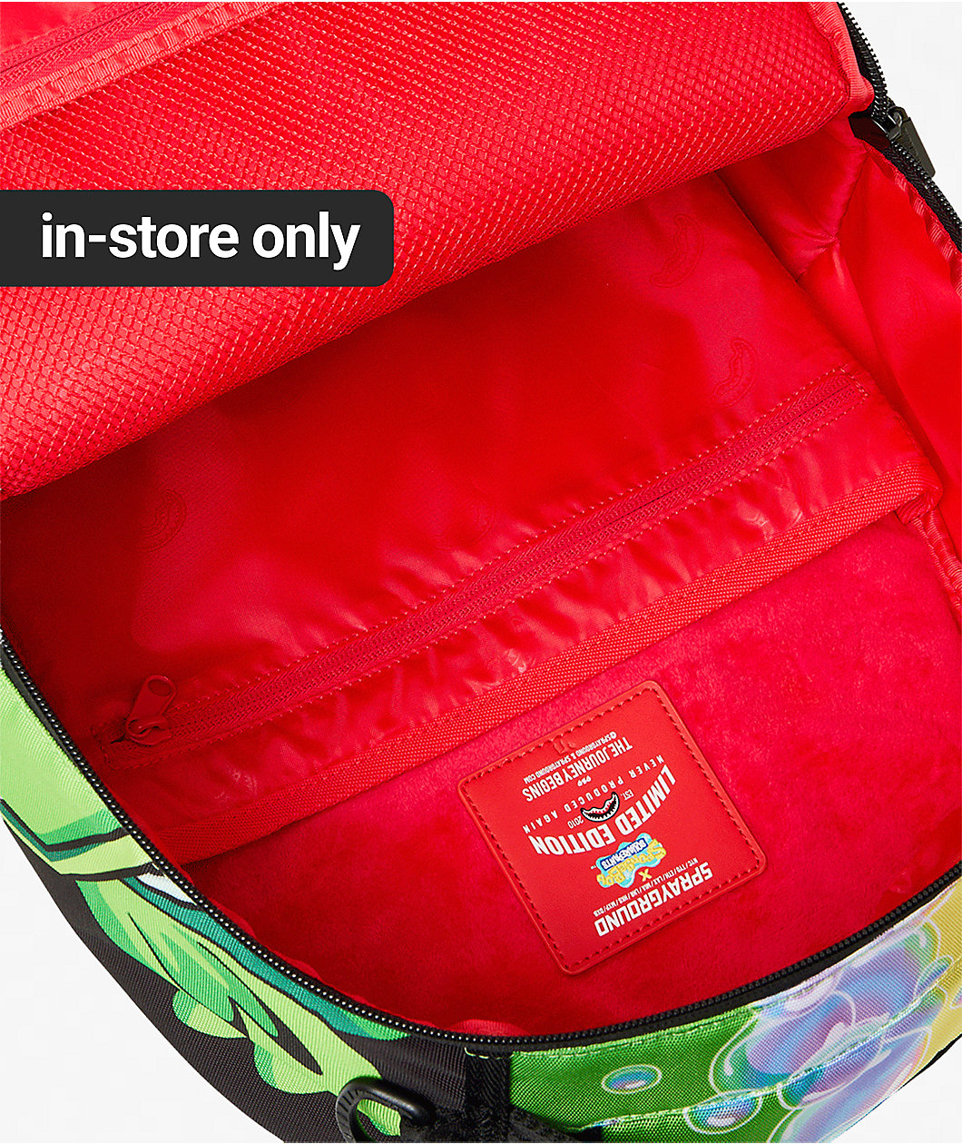 Sprayground x SpongeBob SquarePants Moneybear Backpack