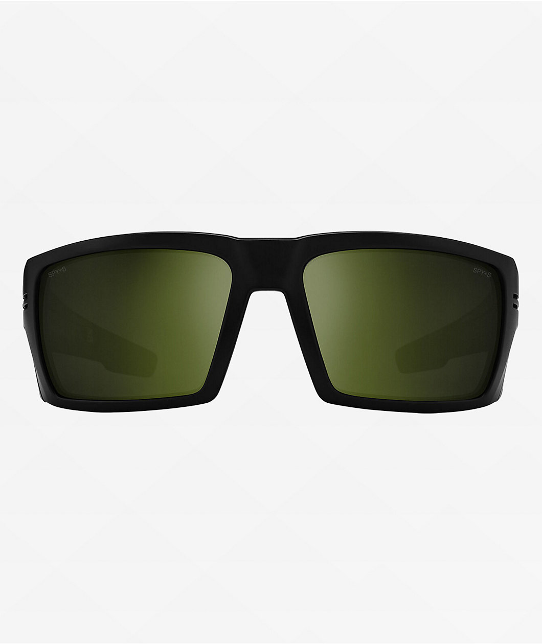 Spy Rebar ANSI Black & Happy Bronze Polar Olive Spectra Mirror Sunglasses