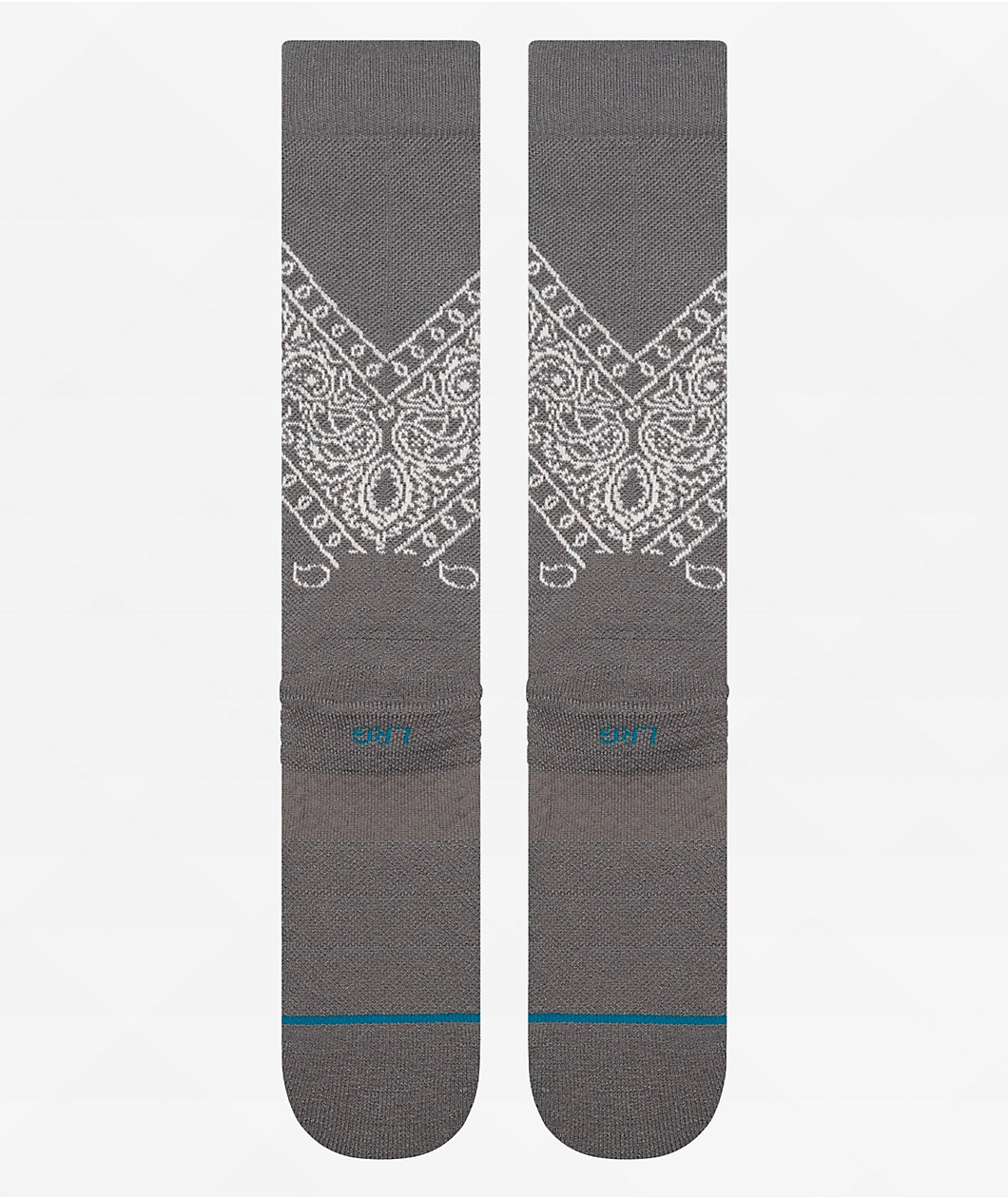 Stance Barrio Mid Wool Grey Snow Socks