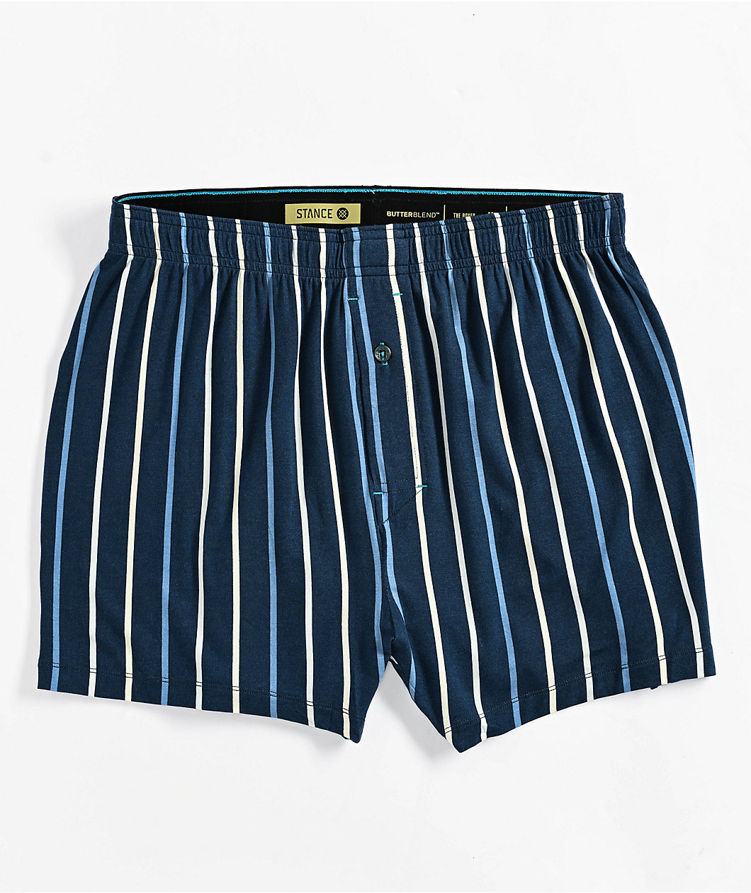 Stance Butter Blend Striped Blue Boxer Briefs