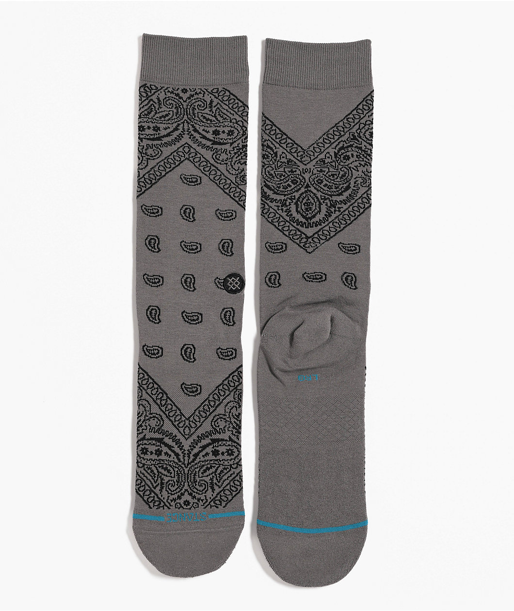 Stance El Barrio Grey Crew Socks