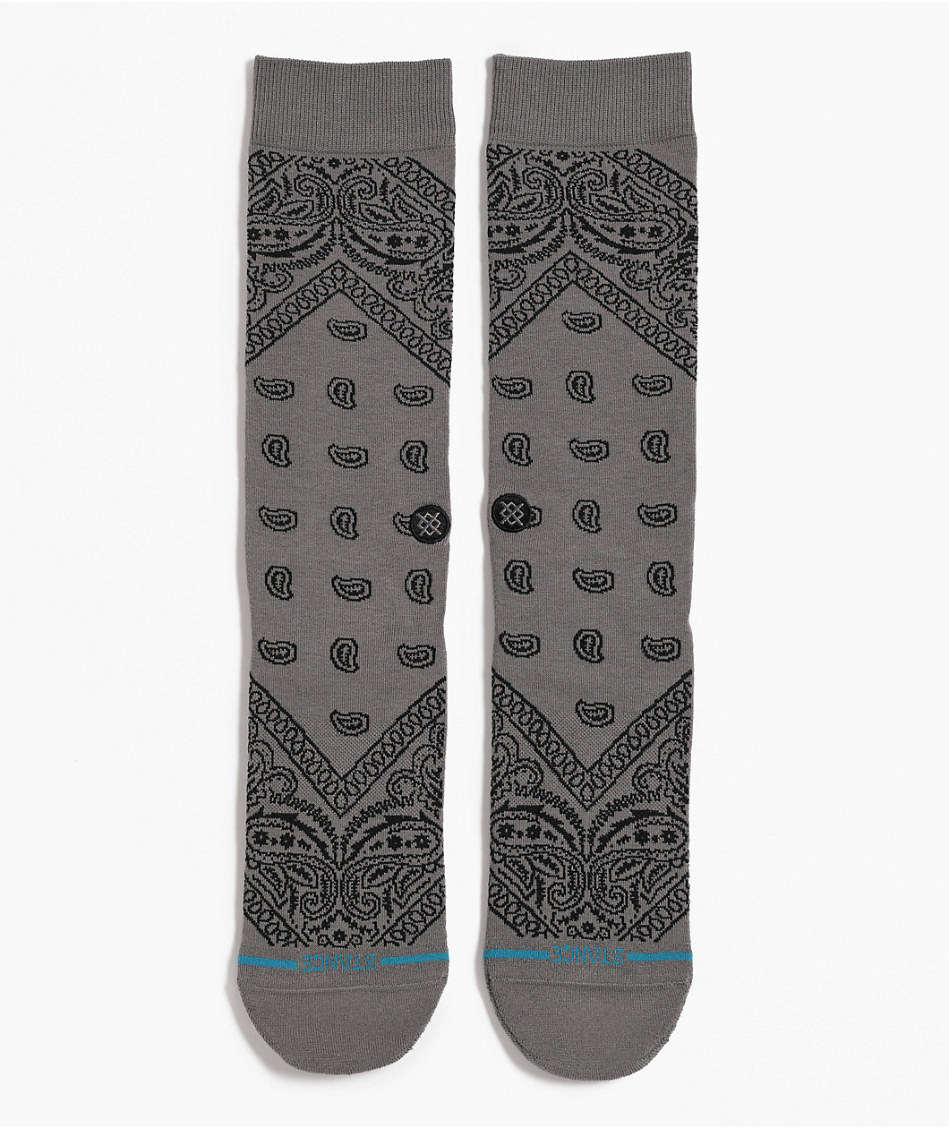 Stance El Barrio Grey Crew Socks