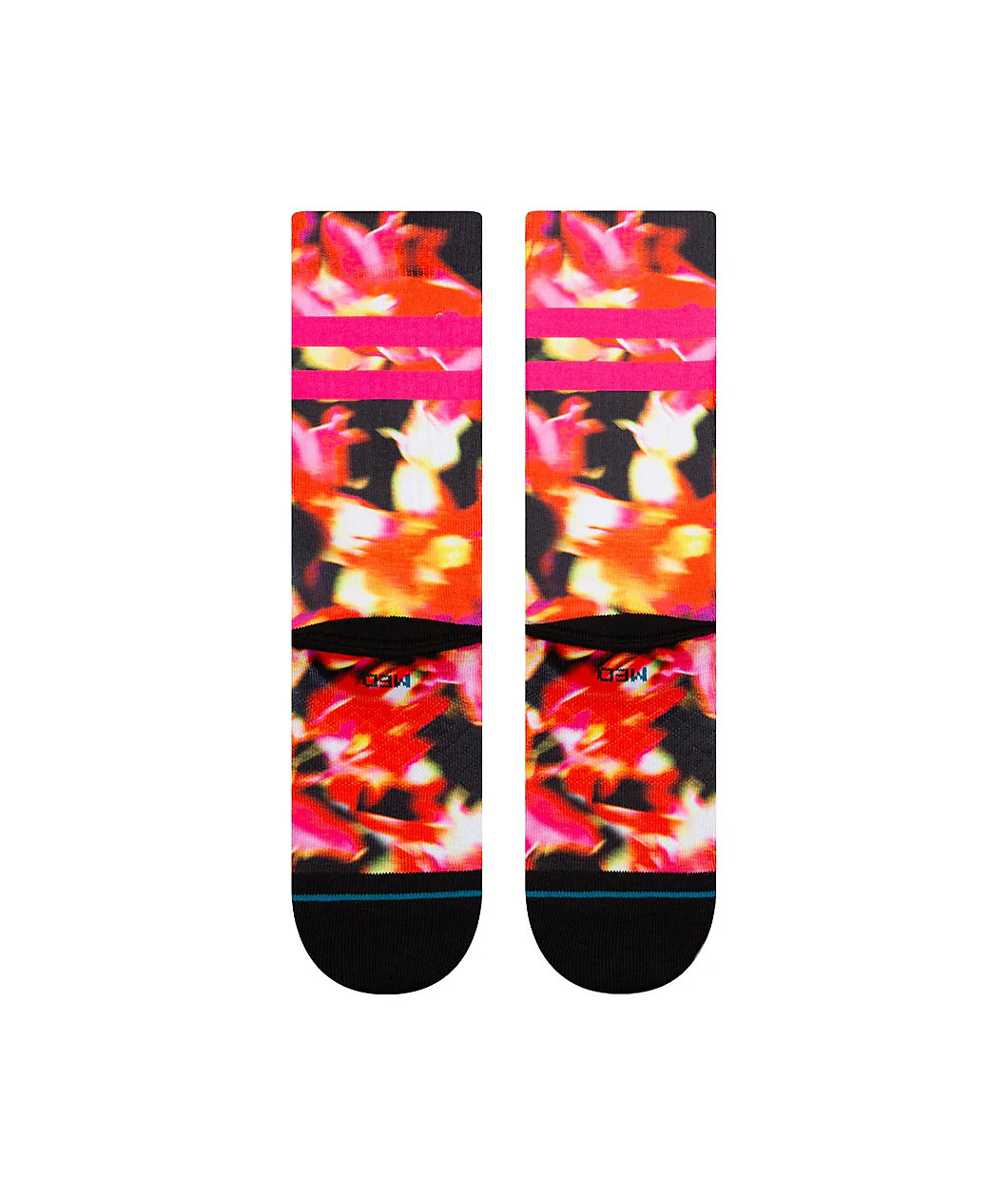 Stance Flowerful Black Crew Socks