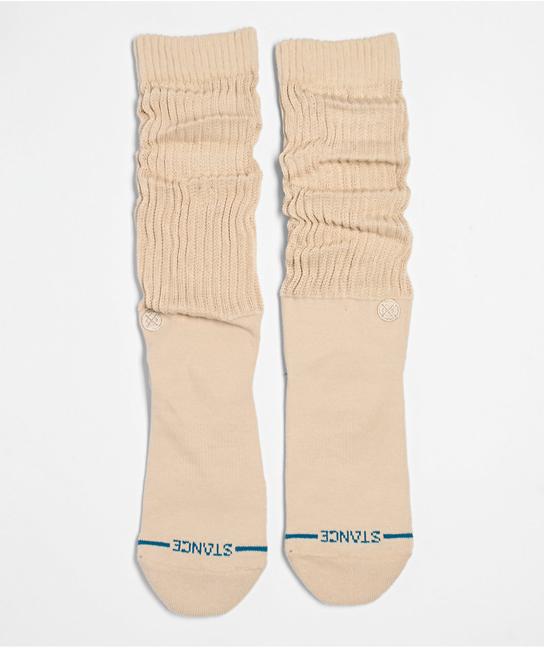 Stance Icon Natural Slouch Crew Socks