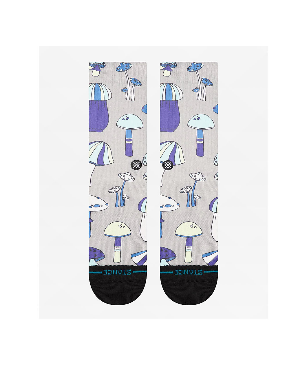 Stance Microbial Grey Crew Socks