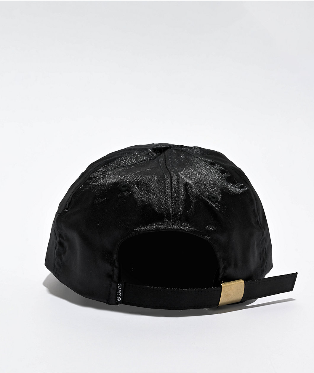 Stance Satin Standard Black Strapback Hat