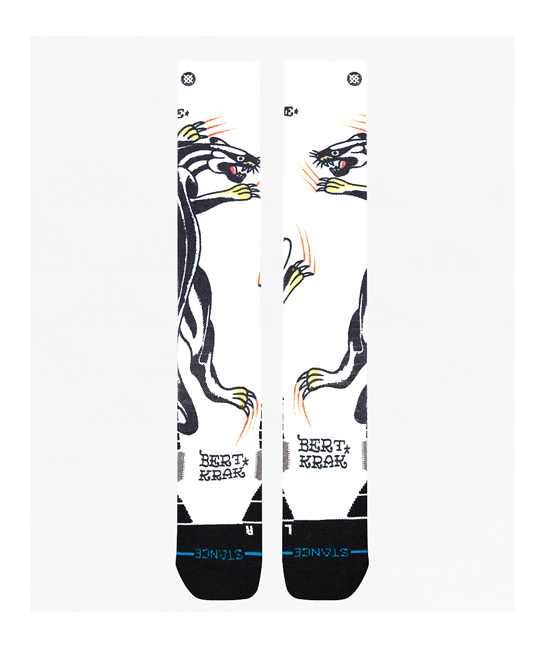 Stance x Bert Krak Battle Cream Poly Snow Socks