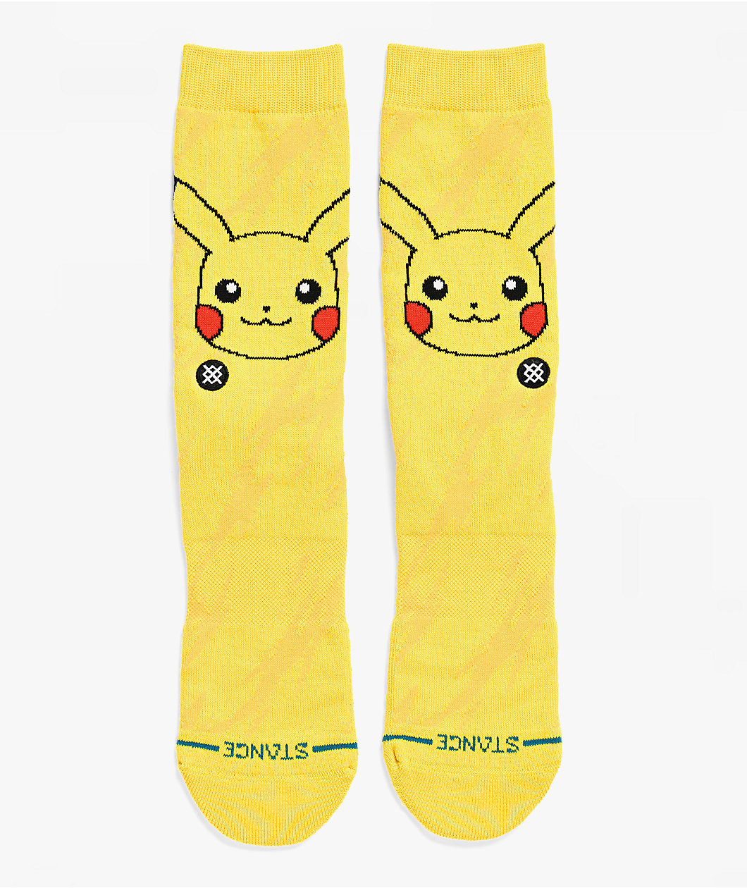 Stance x Pokémon Pikachu Bolt Yellow Crew Socks