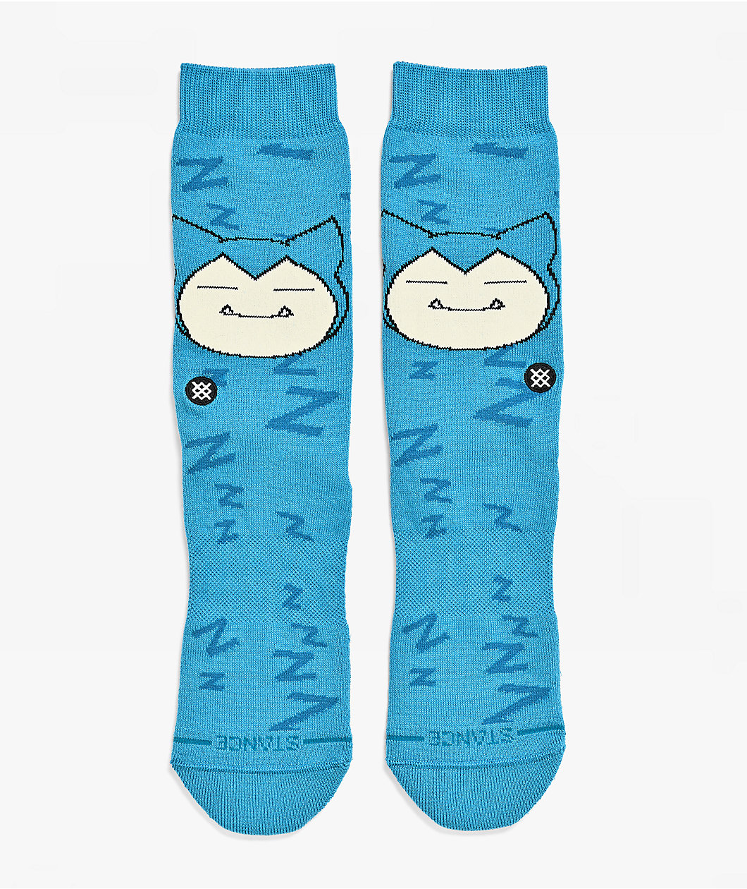 Stance x Pokémon Snorlax Sleepy Teal Crew Socks
