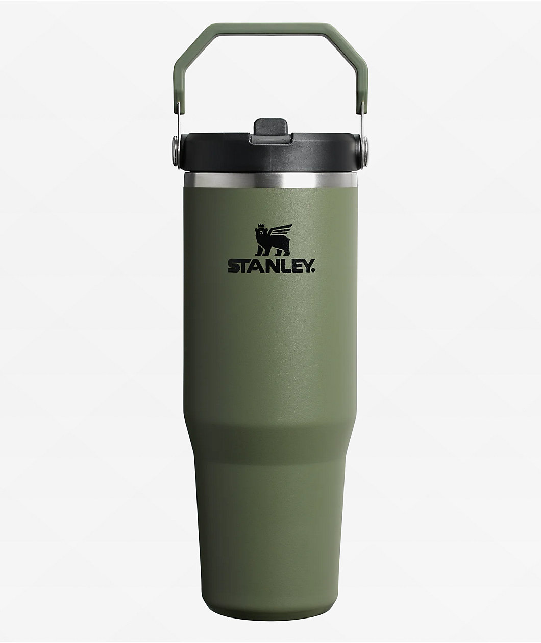Stanley IceFlow Flip Straw Dried Pine Tumbler 30oz