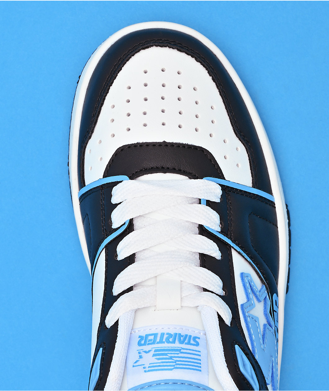 Starter Fast Break Black, White & Blue Shoes