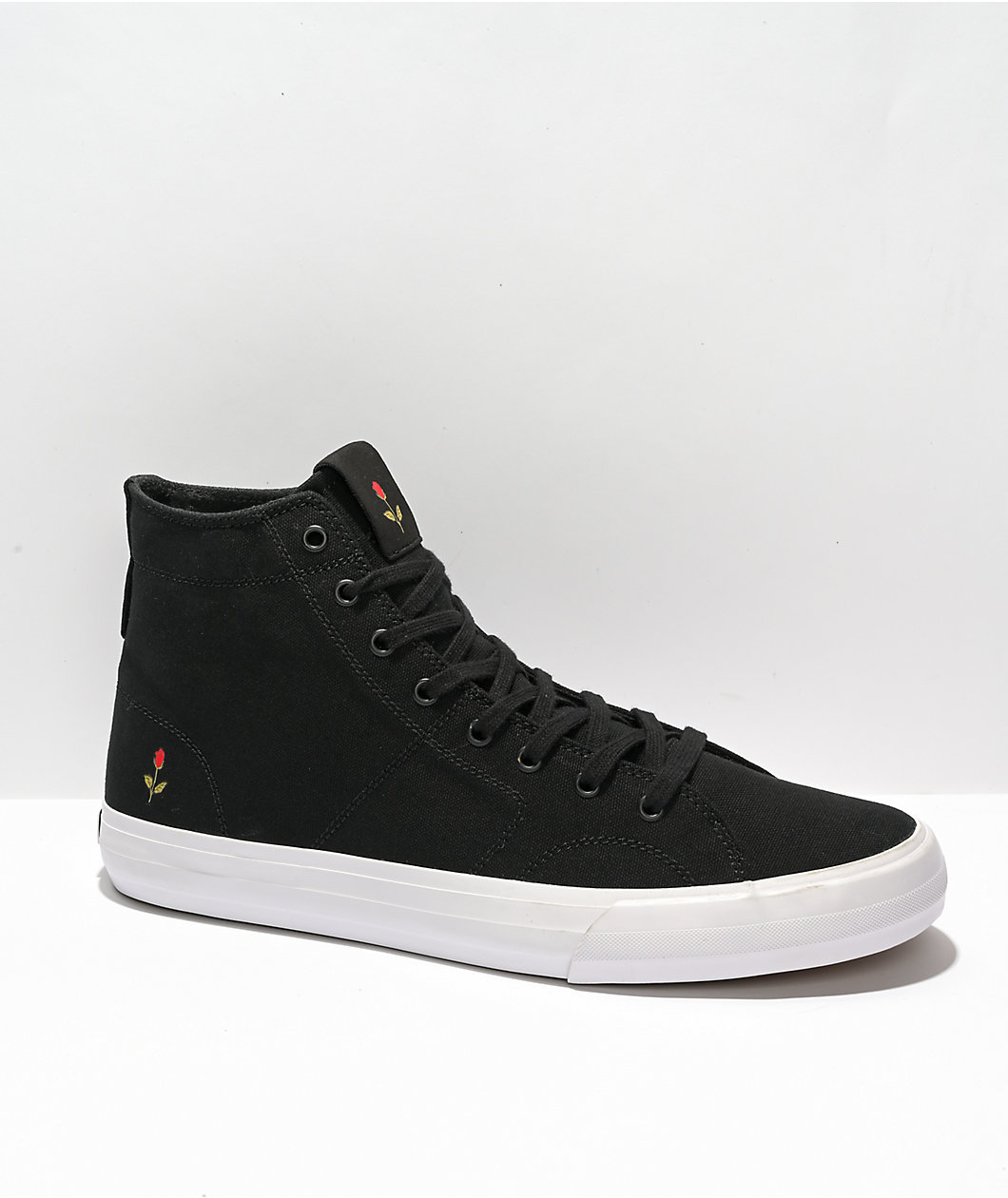 State Footwear Bushwick Black, White & Rose Skate Shoes