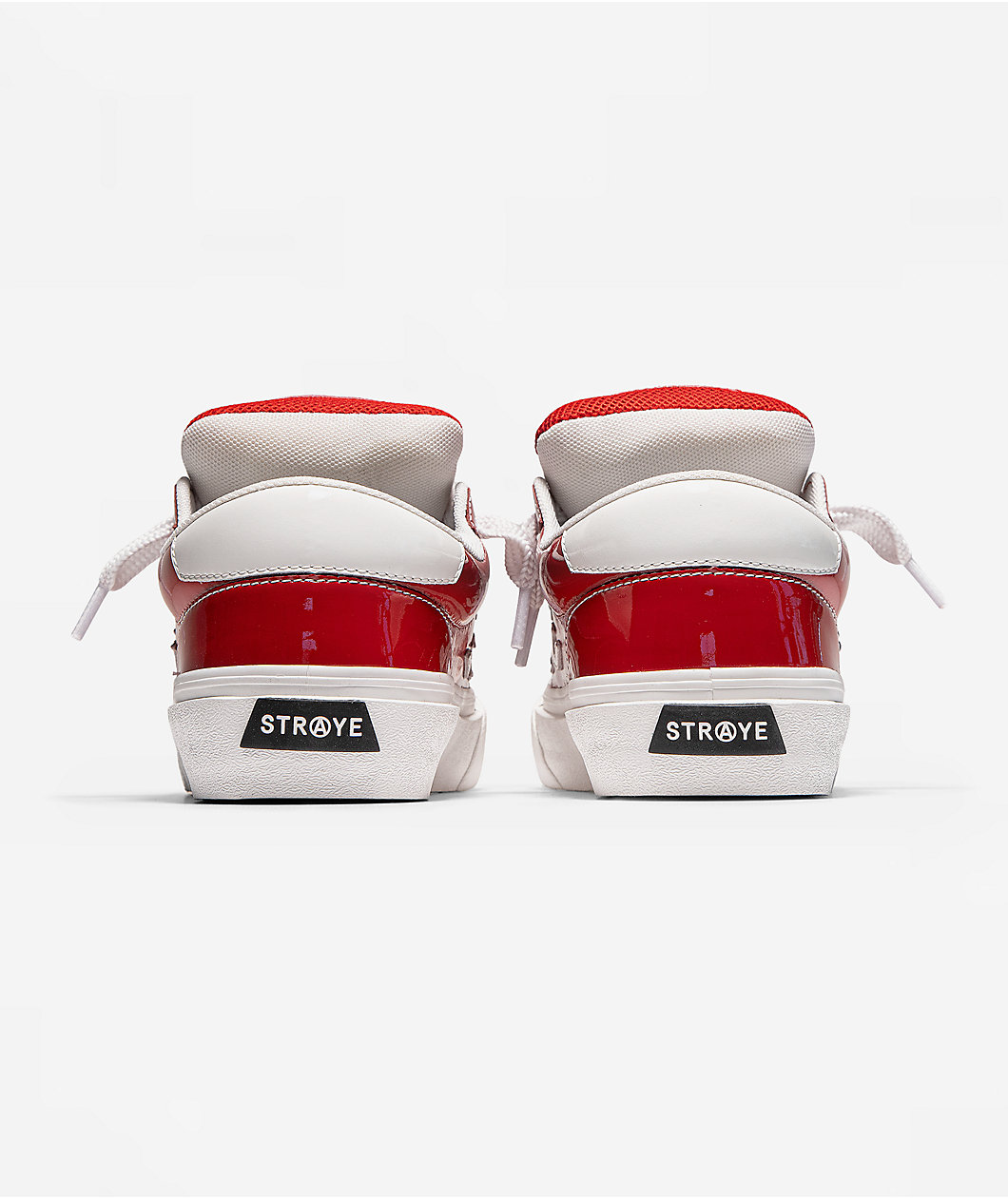 Straye Logan Puff Glossy Red Skate Shoes