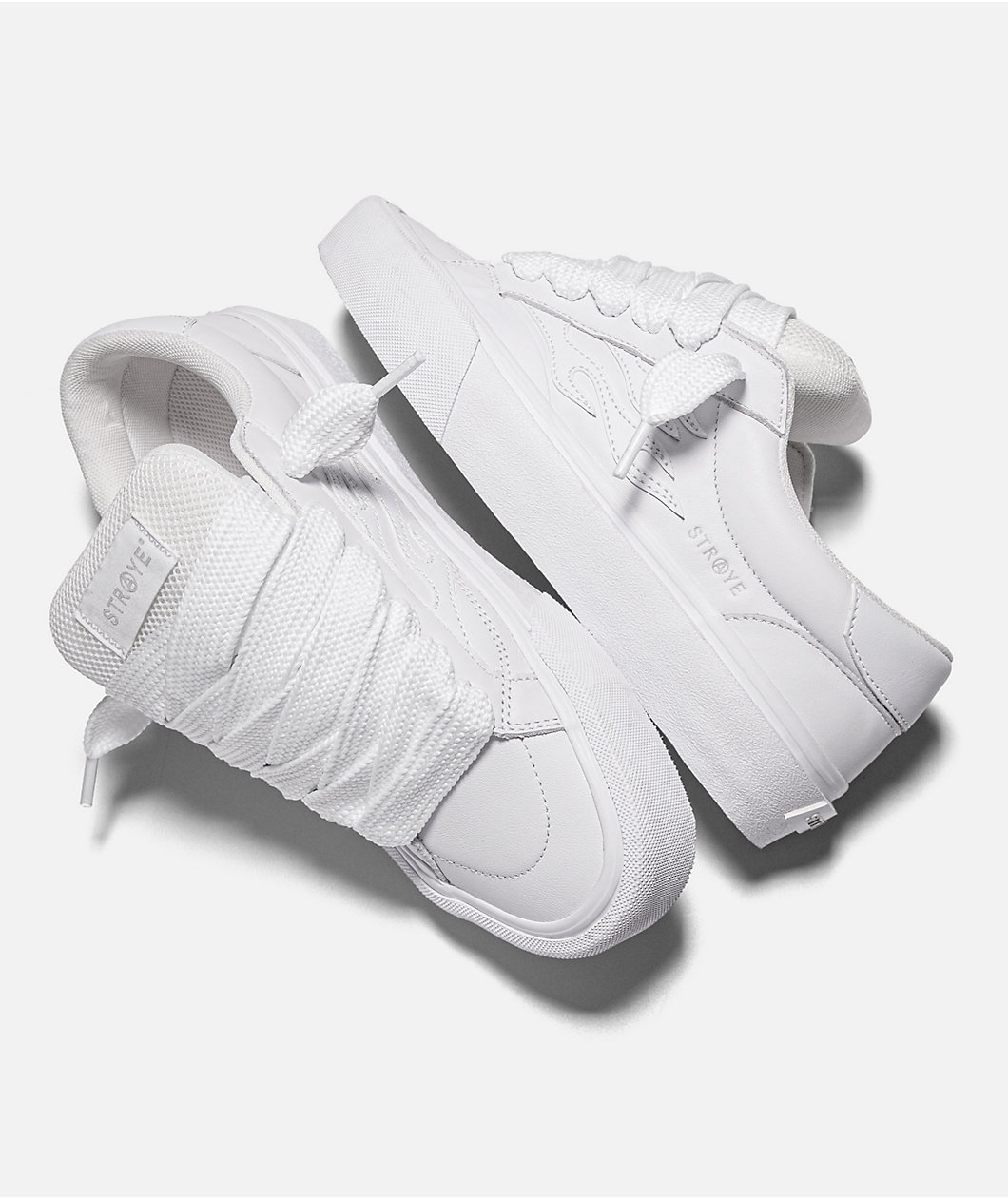 Straye Logan Puff Whiteout Skate Shoes