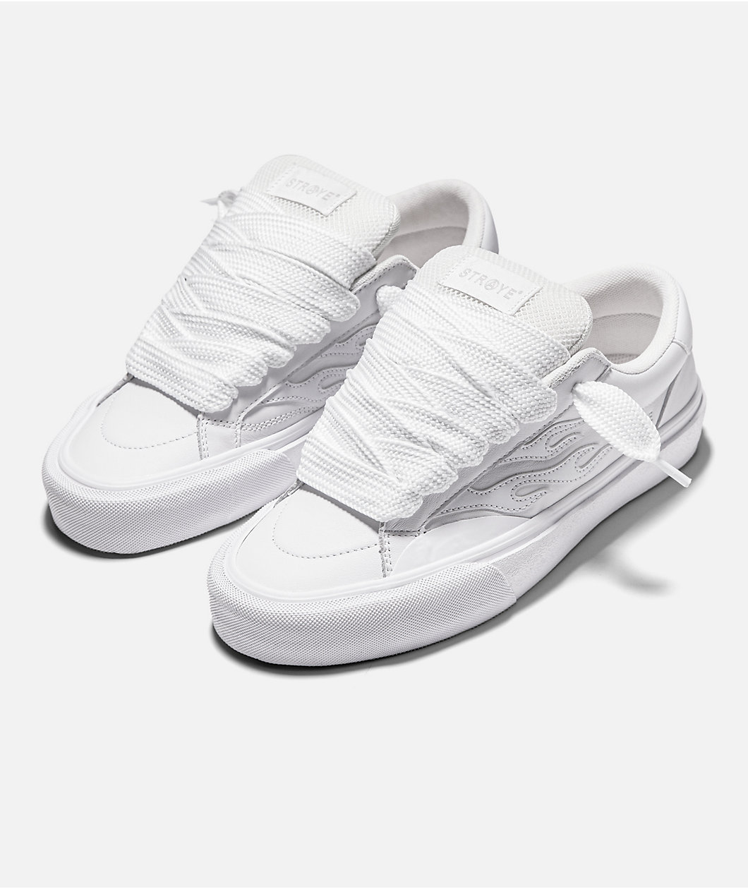 Straye Logan Puff Whiteout Skate Shoes