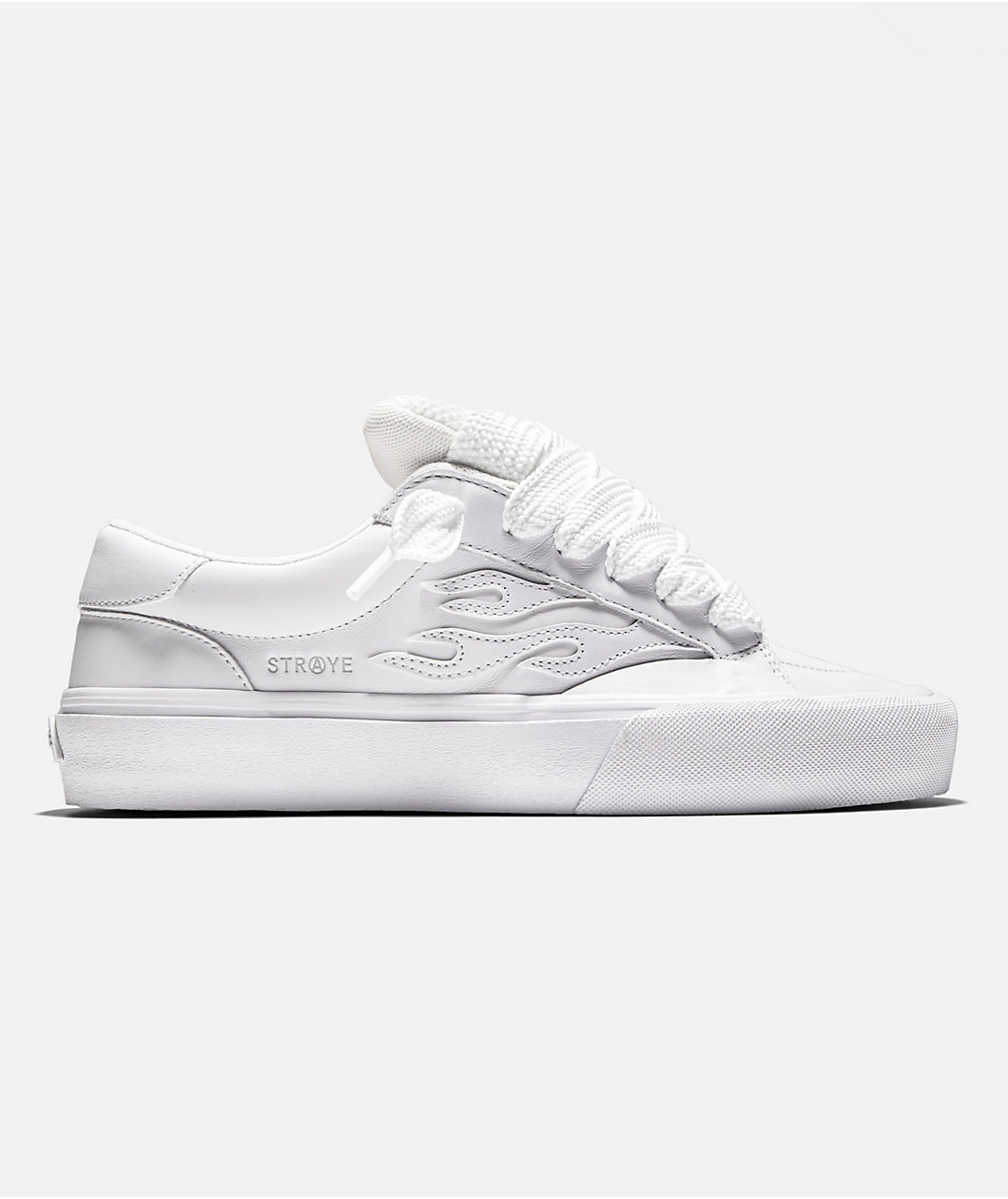 Straye Logan Puff Whiteout Skate Shoes