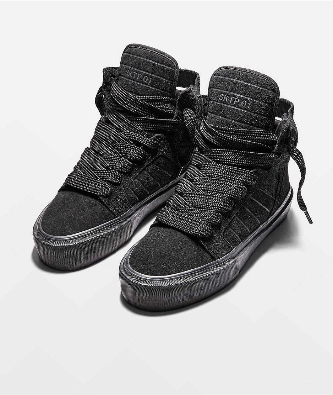 Straye SKTP.01 Black Skate Shoes