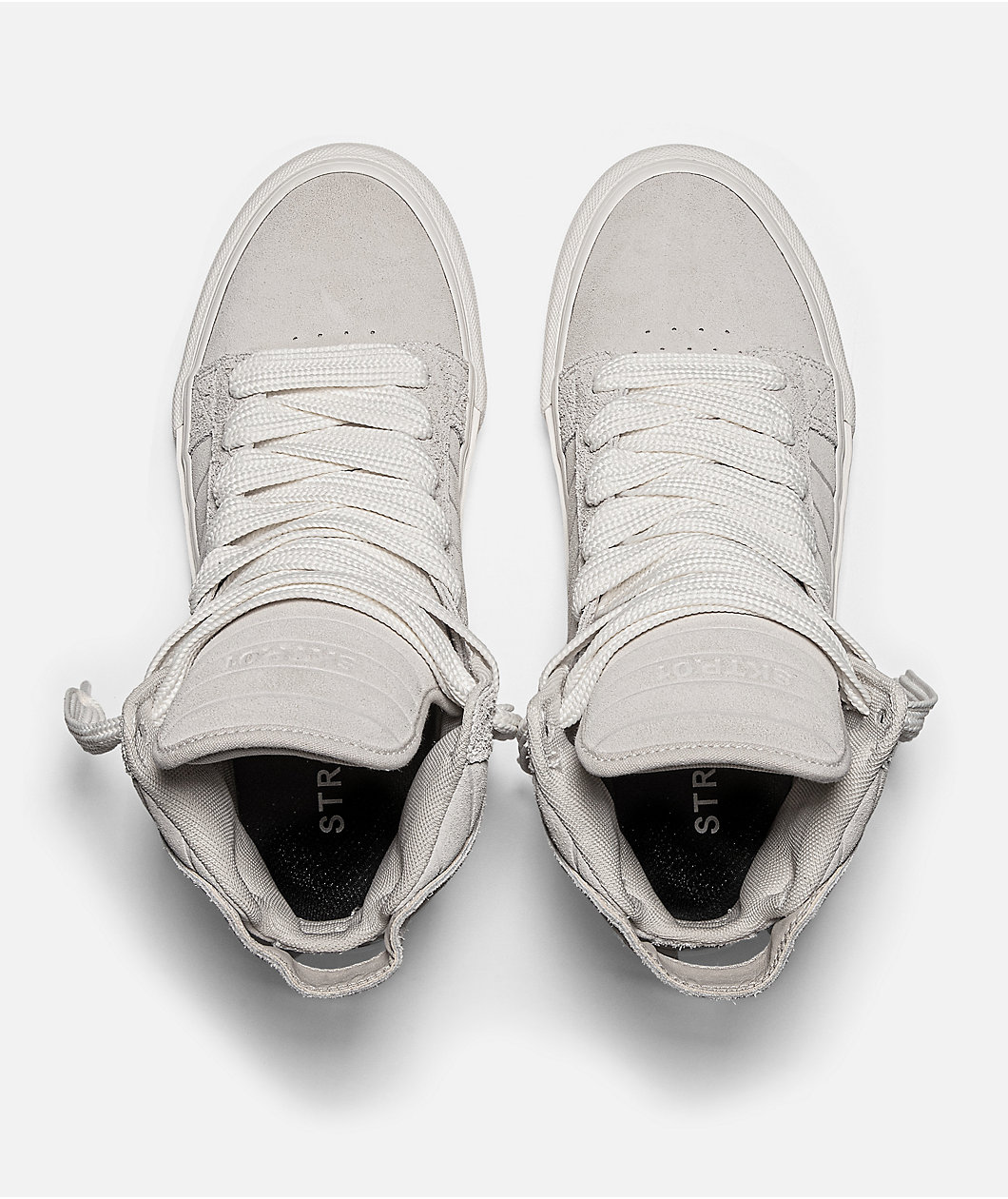 Straye SKTP.01 Cream & White Skate Shoes