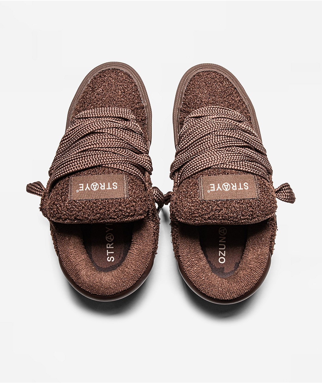 Straye x Ozuna Logan Teddy Choco Shoes