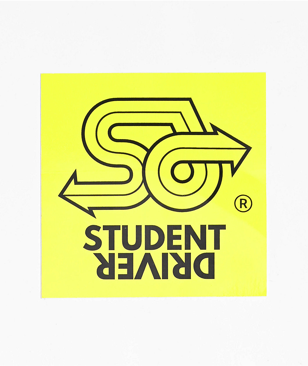 Student Driver Turbo Sticker