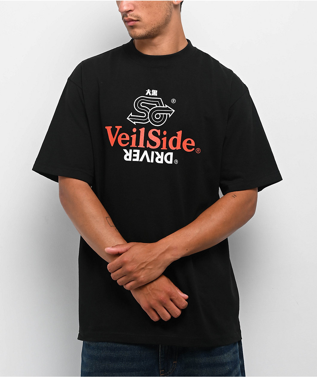 Student Driver x VeilSide 400 Black T-Shirt