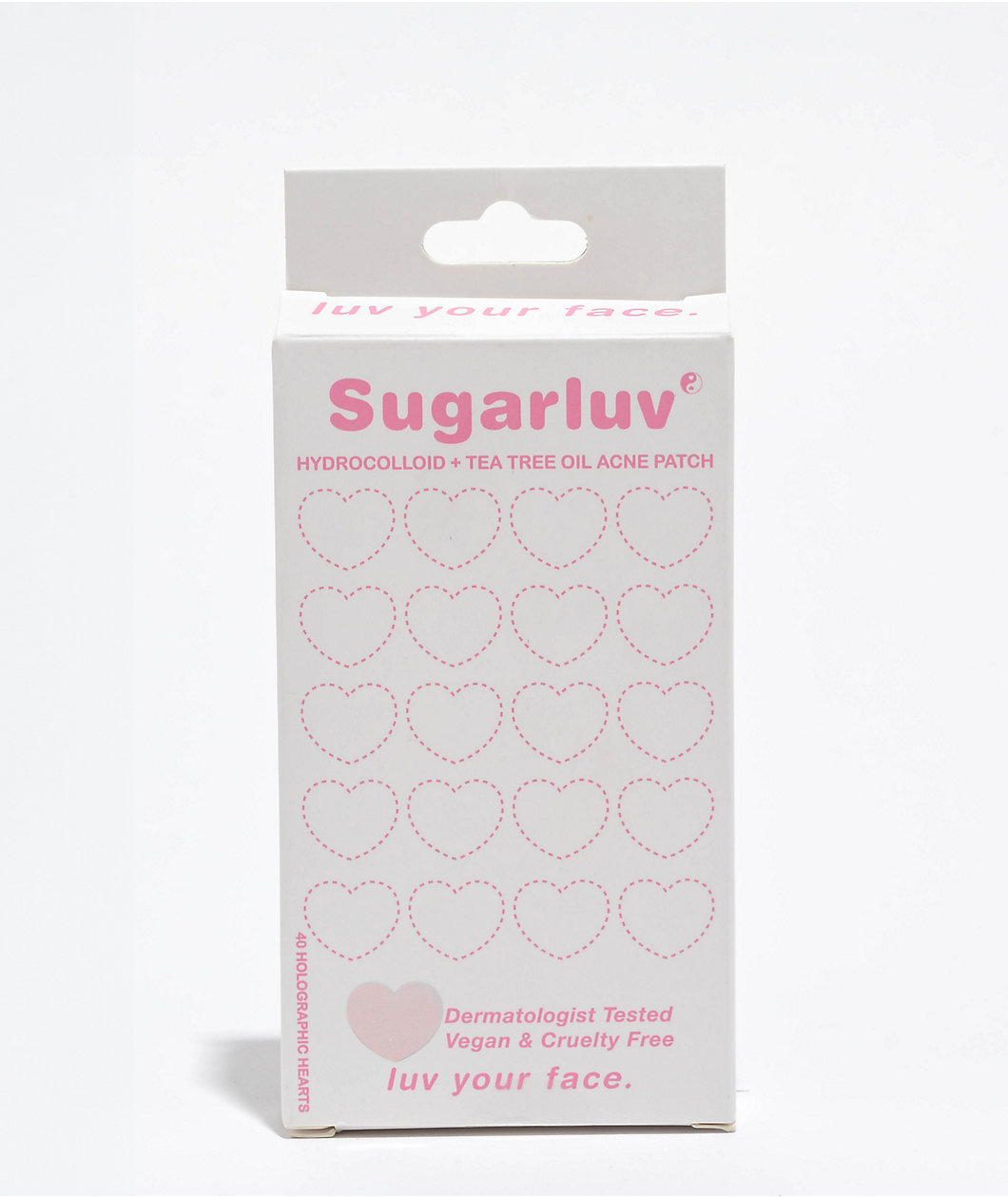 Sugarluv Holographic Heart Hydrocolloid Acne Patch