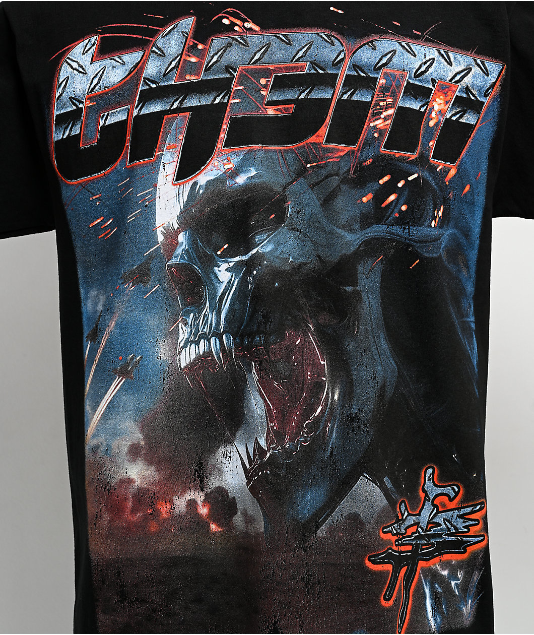 TH3M Air Strike Black T-Shirt