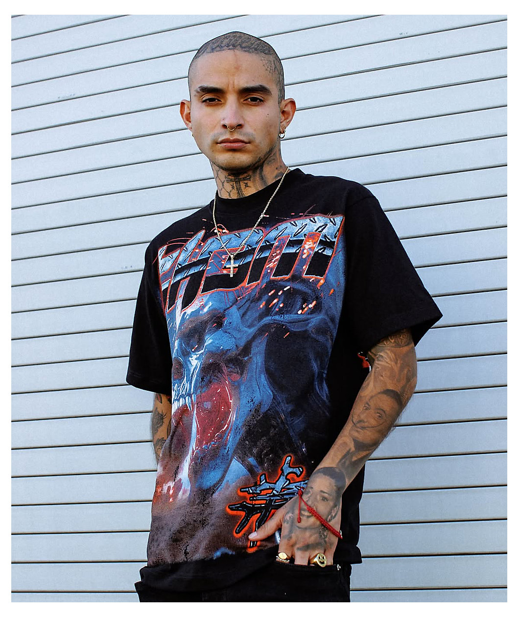 TH3M Air Strike Black T-Shirt