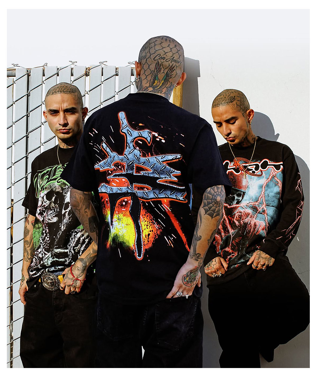 TH3M Skeletons Black T-Shirt