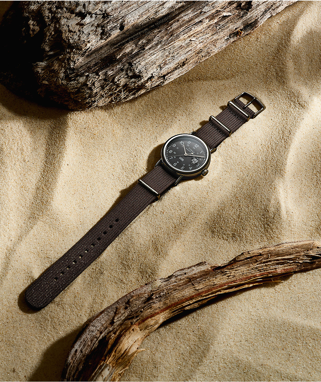TIMEX Weekender Black & Silver Analog Watch