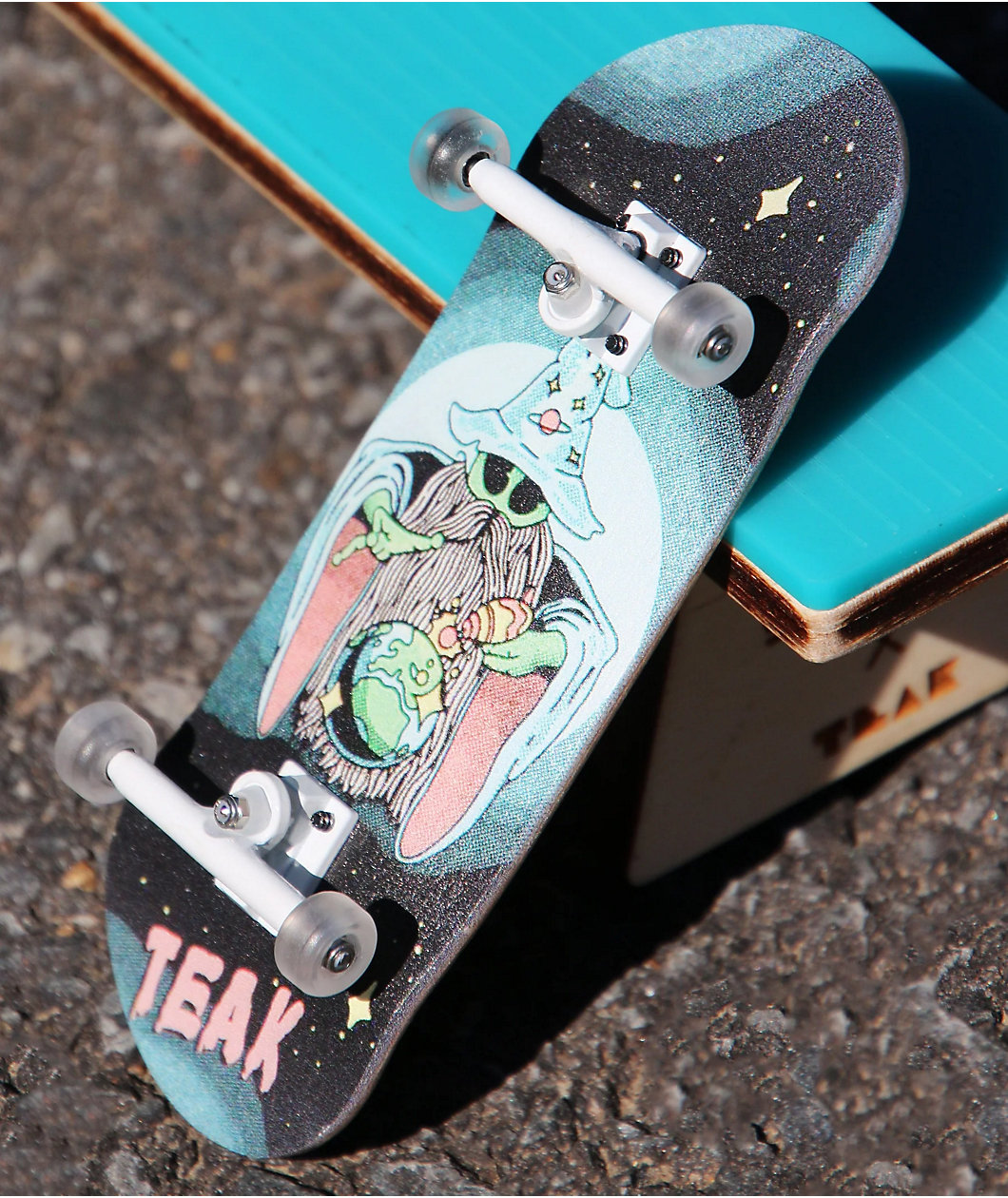 Teak Tuning Mystic Glow 34mm Fingerboard Complete