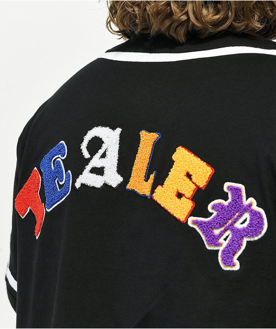 Tealer 10th Anniversary Black Baseball Jersey