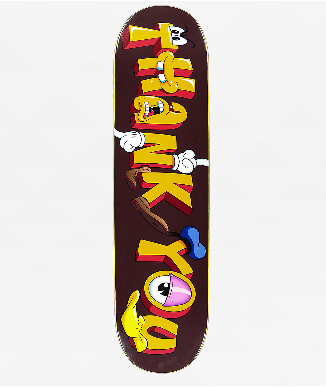 Thank You Tooned 8.0" Skateboard Deck