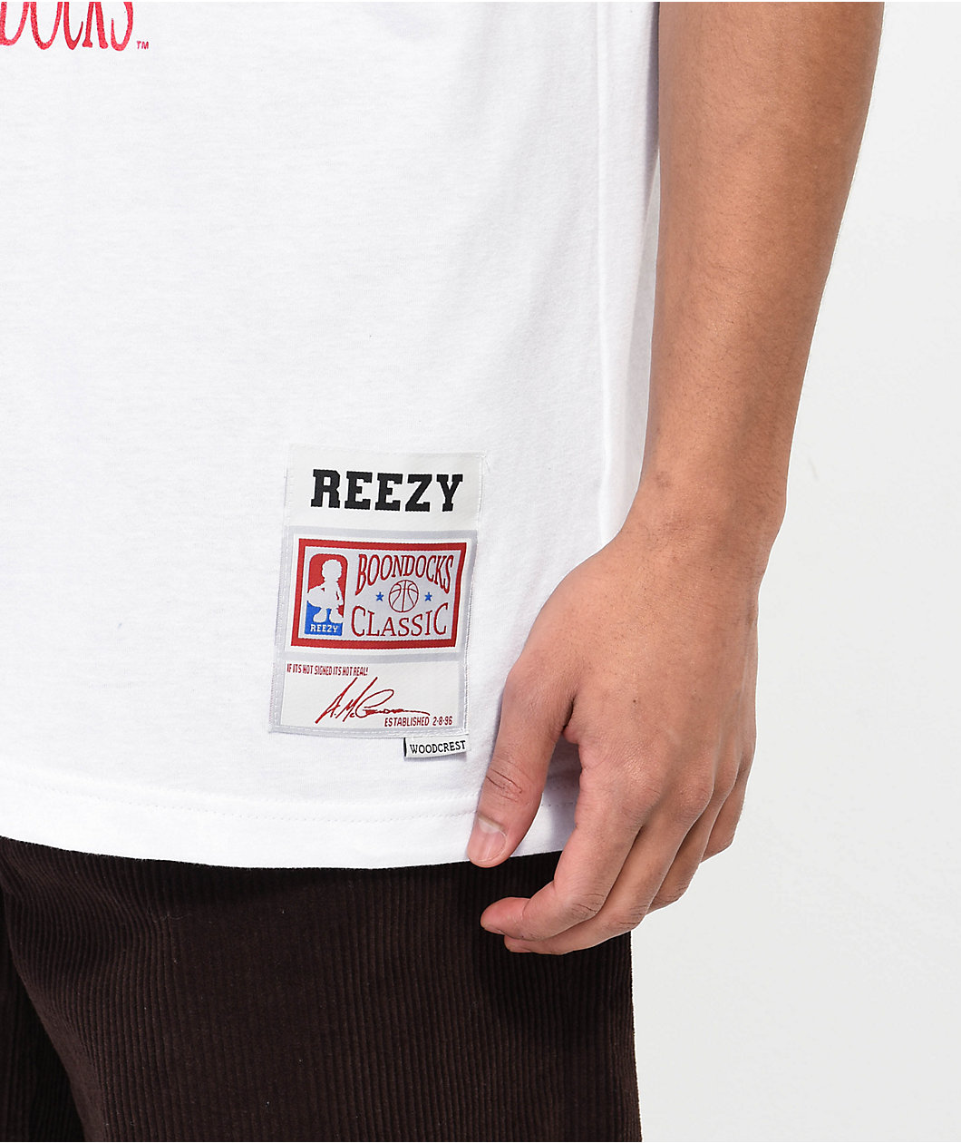 The Boondocks Basketball Riley White T-Shirt