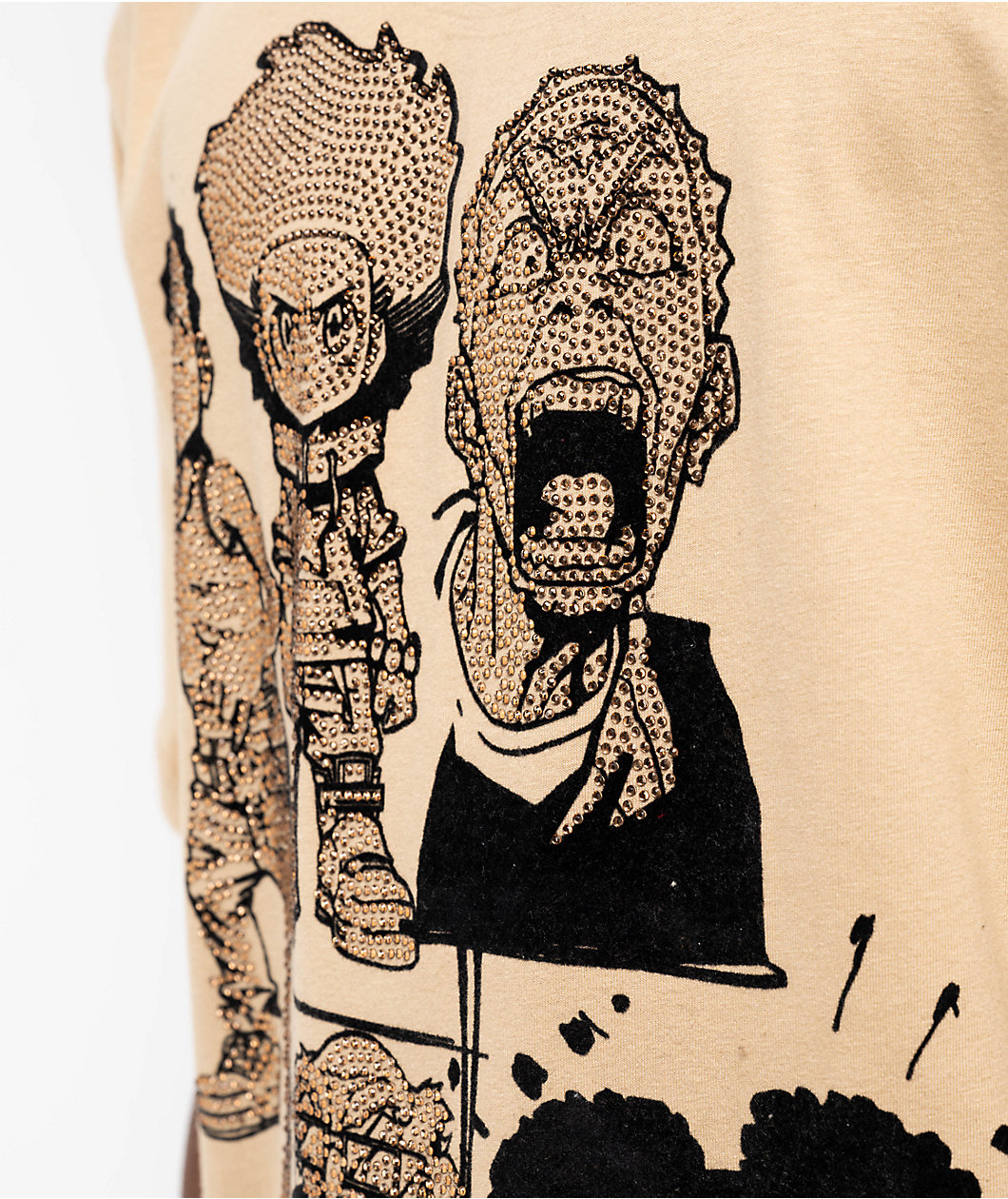 The Boondocks Character Stones Natural T-Shirt