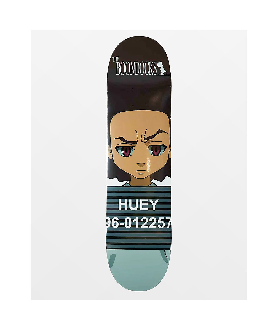 The Boondocks Huey Mugshot 8.0" Skateboard Deck