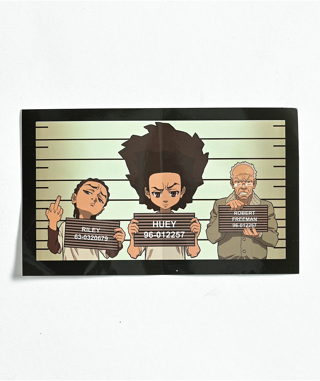 The Boondocks Mugshot Sticker