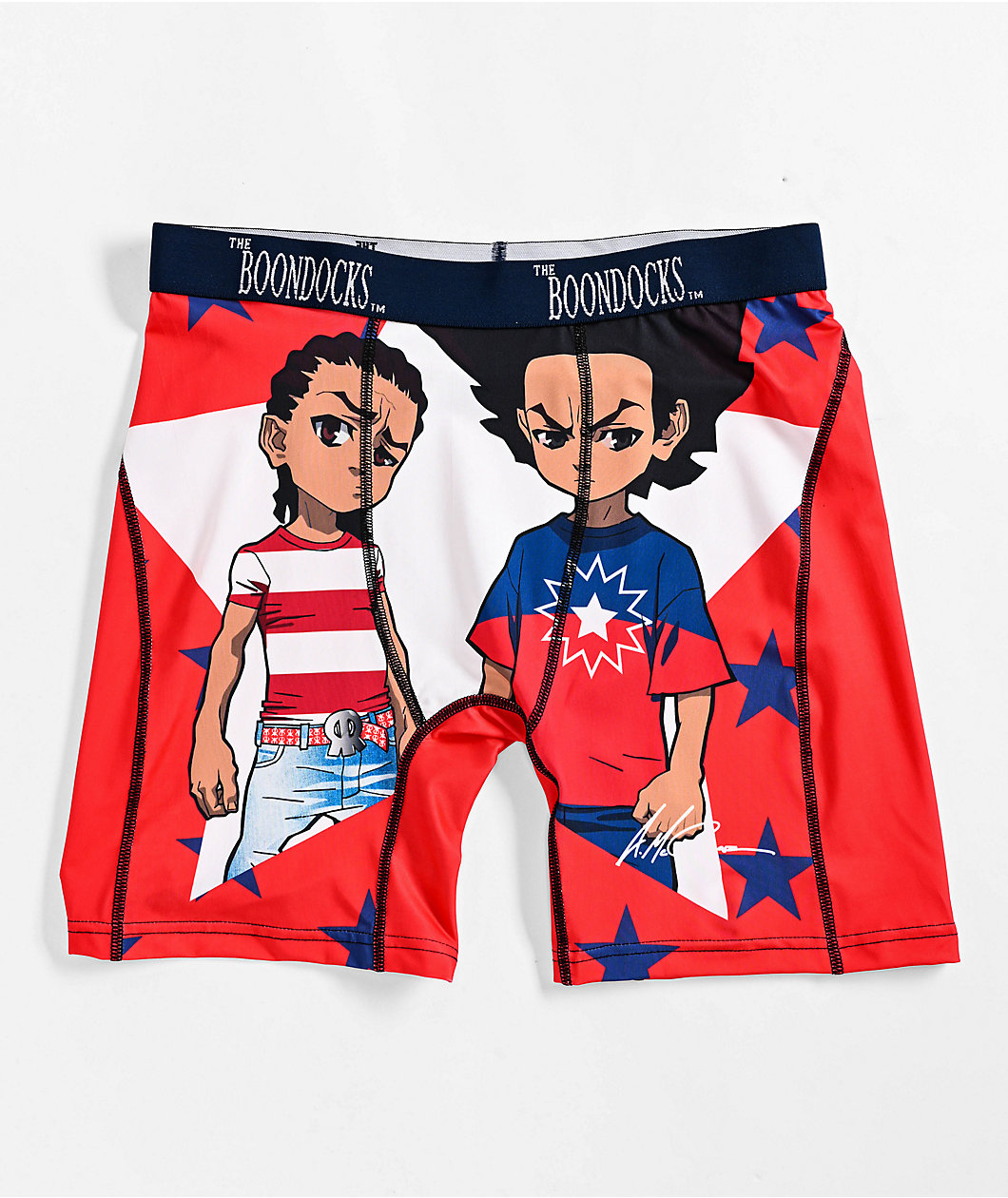 The Boondocks Riley & Huey Star Boxer Briefs