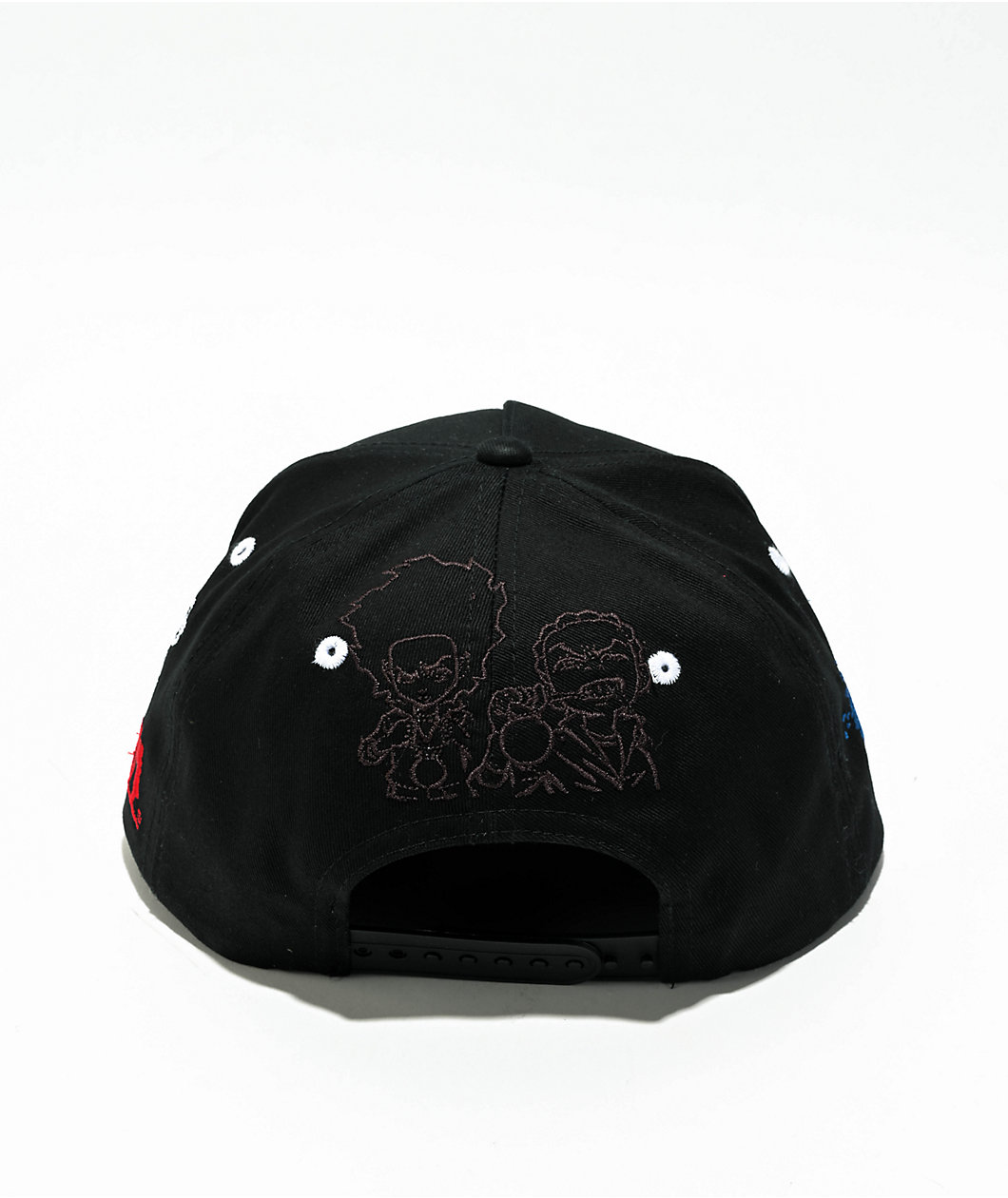 The Boondocks Riley Embroidered Black Snapback