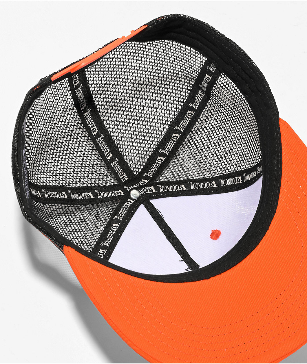 The Boondocks Riley x Huey Black & Orange Trucker Hat
