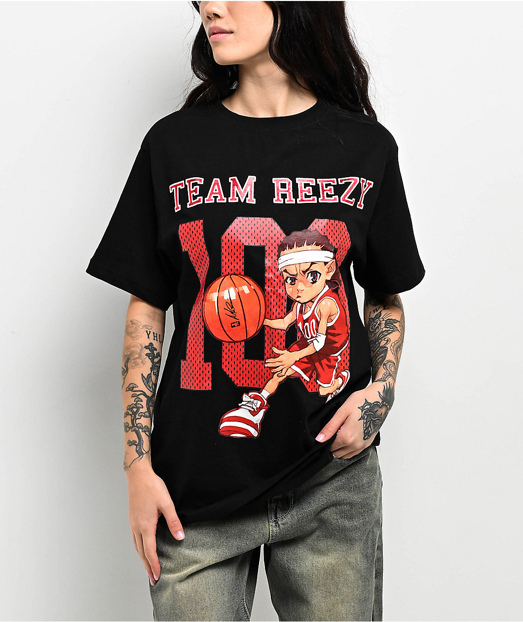 The Boondocks Team Reezy Black T-Shirt