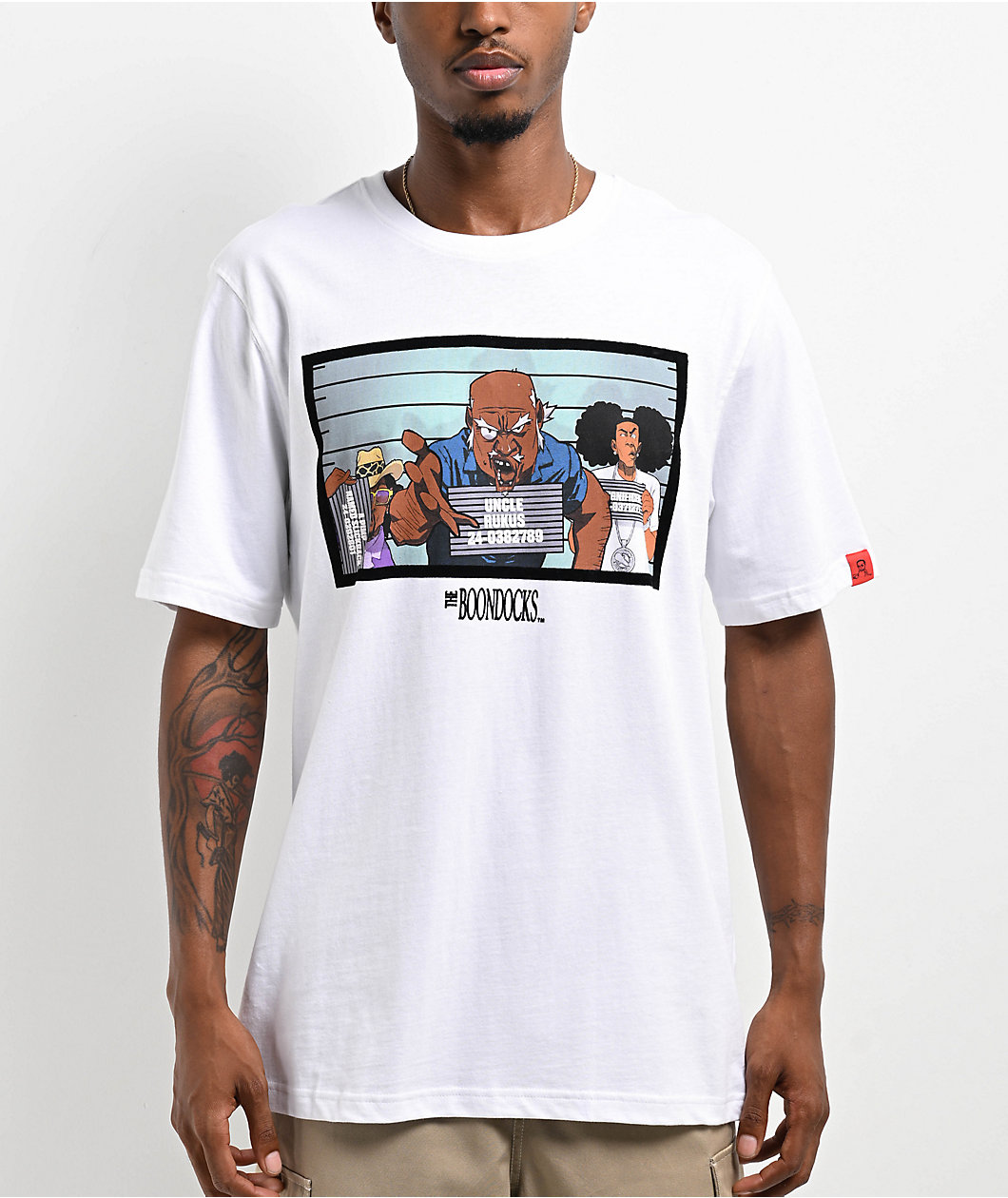 The Boondocks Villains Line Up White T-Shirt