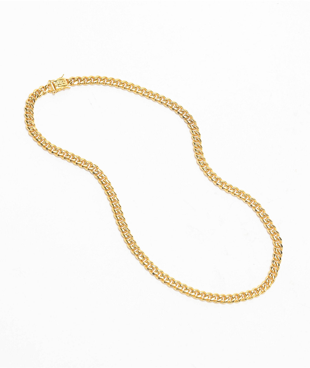 The Gold Gods 6mm Gold Miami Cuban Chain Necklace
